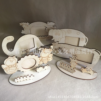 木质白胚与雪花泥 儿童DIY手工材料的新风尚